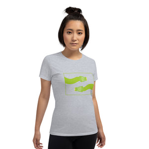 Snake Green Tree Python Women's short sleeve t-shirt - DMD Worldwide