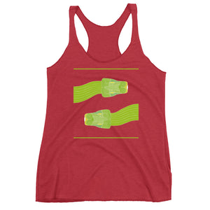 Snake Green Tree Python Women's Racerback Tank - DMD Worldwide