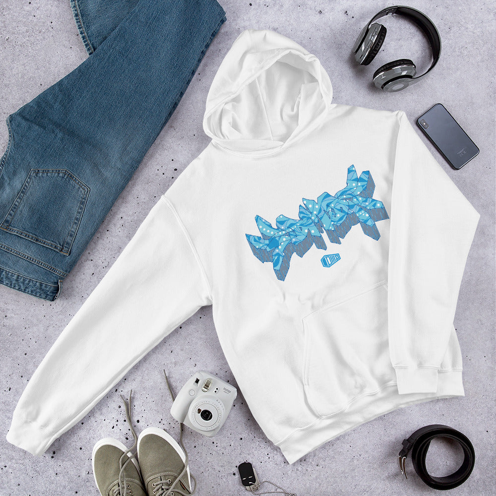 DMD Piece Blue Unisex Hoodie - DMD Worldwide