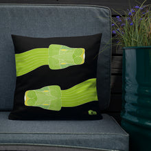 Load image into Gallery viewer, Snake Green Tree Python Premium Pillow - DMD Worldwide