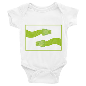 Snake Green Tree Python Infant Bodysuit - DMD Worldwide