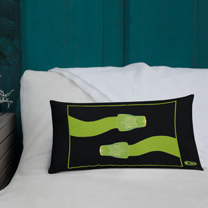 Snake Green Tree Python Premium Pillow - DMD Worldwide