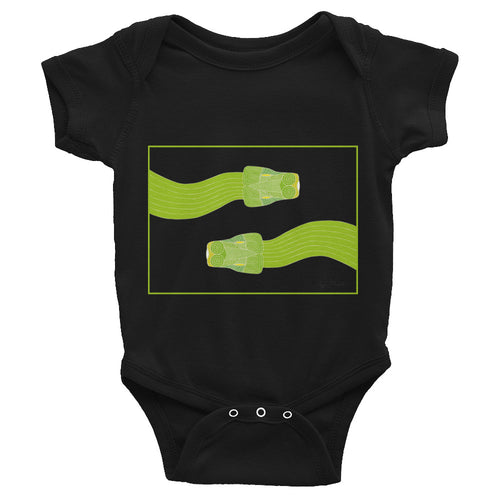 Snake Green Tree Python Infant Bodysuit - DMD Worldwide