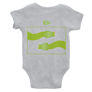 Snake Green Tree Python Infant Bodysuit - DMD Worldwide