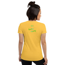 Load image into Gallery viewer, Snake Green Tree Python Women&#39;s short sleeve t-shirt - DMD Worldwide