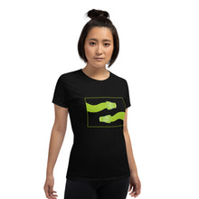Load image into Gallery viewer, Snake Green Tree Python Women&#39;s short sleeve t-shirt - DMD Worldwide