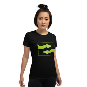 Snake Green Tree Python Women's short sleeve t-shirt - DMD Worldwide