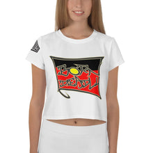 Load image into Gallery viewer, Born Deadly All-Over Print Crop Tee - DMD Worldwide