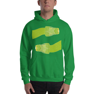 Snake Green Tree Python Hooded Sweatshirt - DMD Worldwide