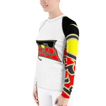 Load image into Gallery viewer, Born Deadly Women&#39;s Rash Guard - DMD Worldwide