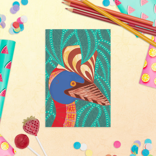 Cassowary Gindaja Standard Postcard