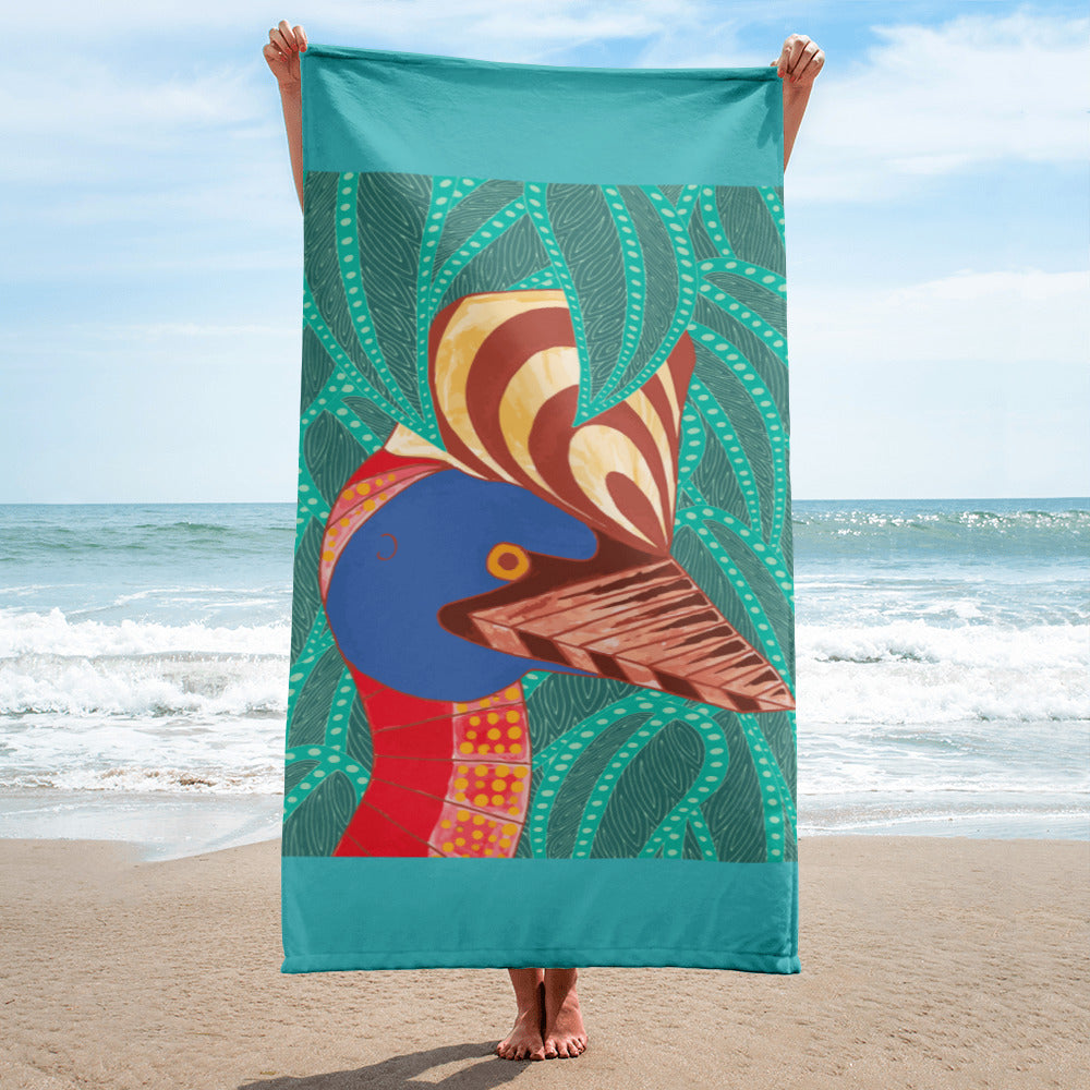 Cassowary Gindaja Towel